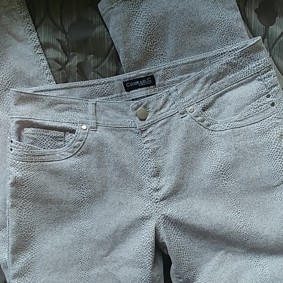 Conrad C Collection snake skin print pants - Picture 3 of 4